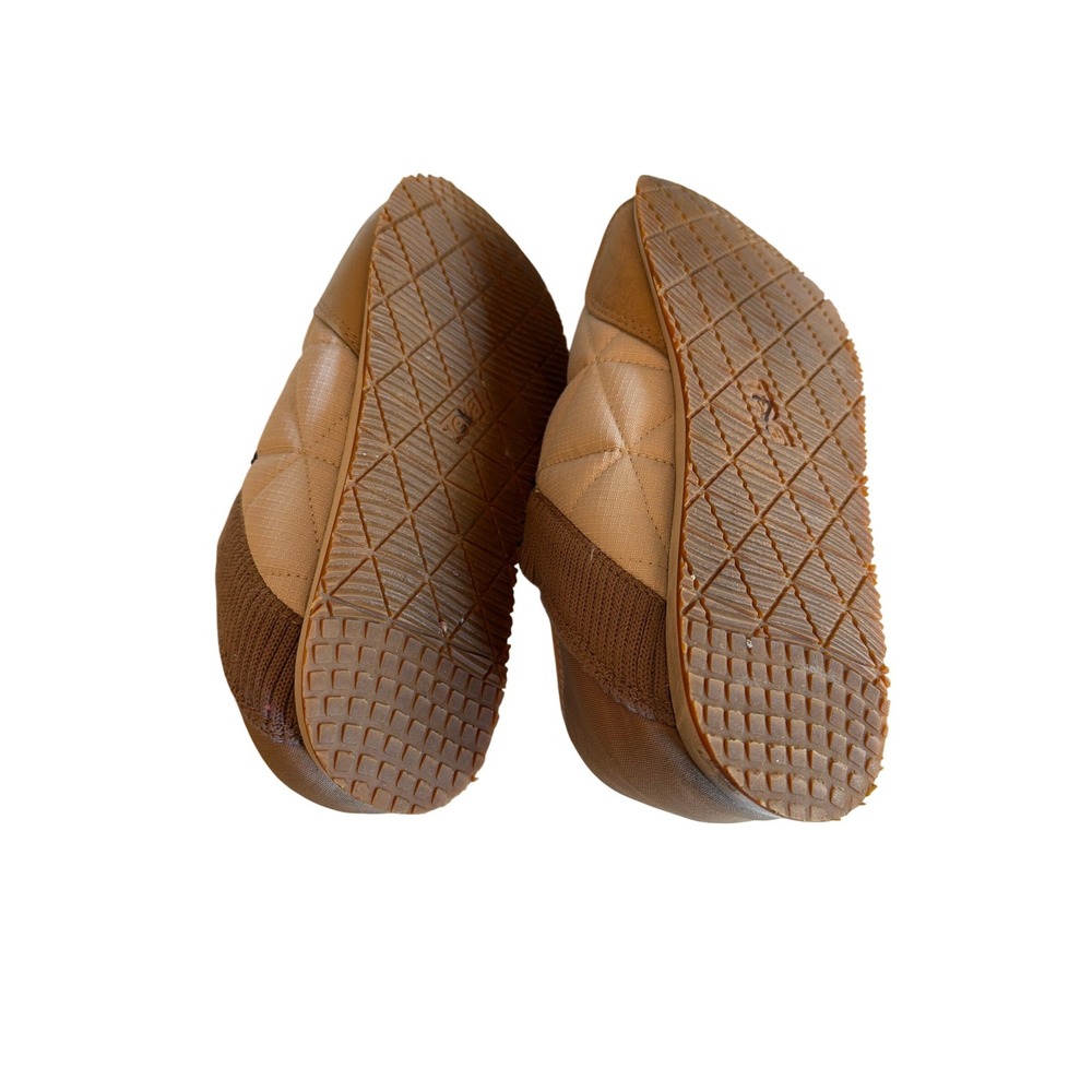 Teva Slip On Tan ReEmber 1125471 Quilted Camping Mules Sneakers Womens 11 - Picture 4 of 6